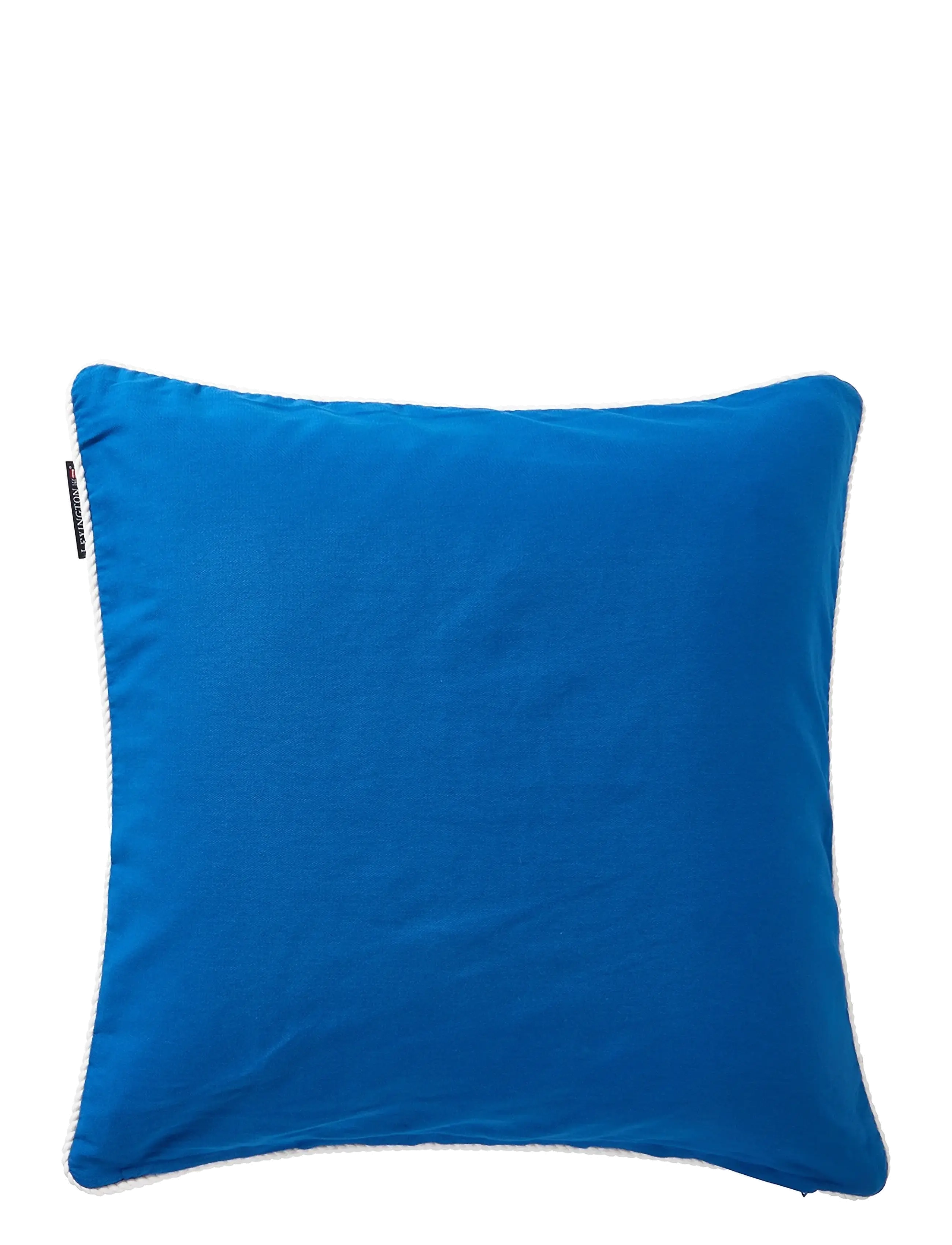 Lexington Home - Logo Organic cotton Twill Pillow Cover - sea blue/white - 1