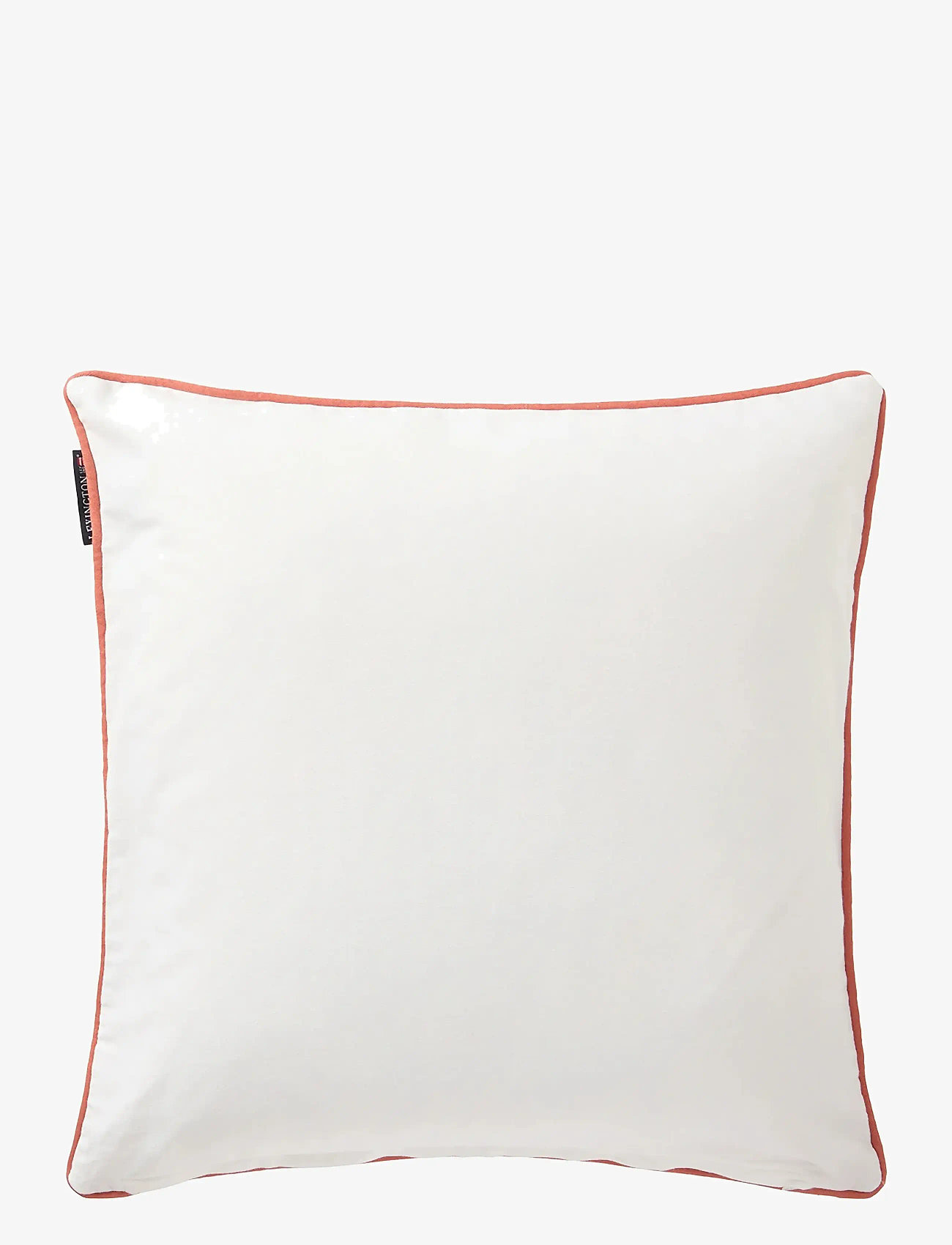 Lexington Home - Beach House Organic Cotton Twill Pillow Cover - kissenbezüge - white/blue/coral - 1