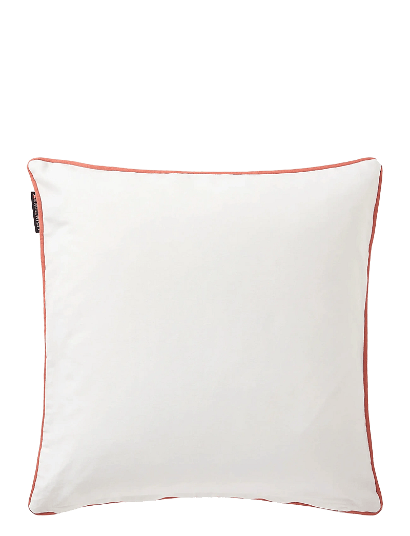 Lexington Home - Beach House Organic Cotton Twill Pillow Cover - kissenbezüge - white/blue/coral - 1
