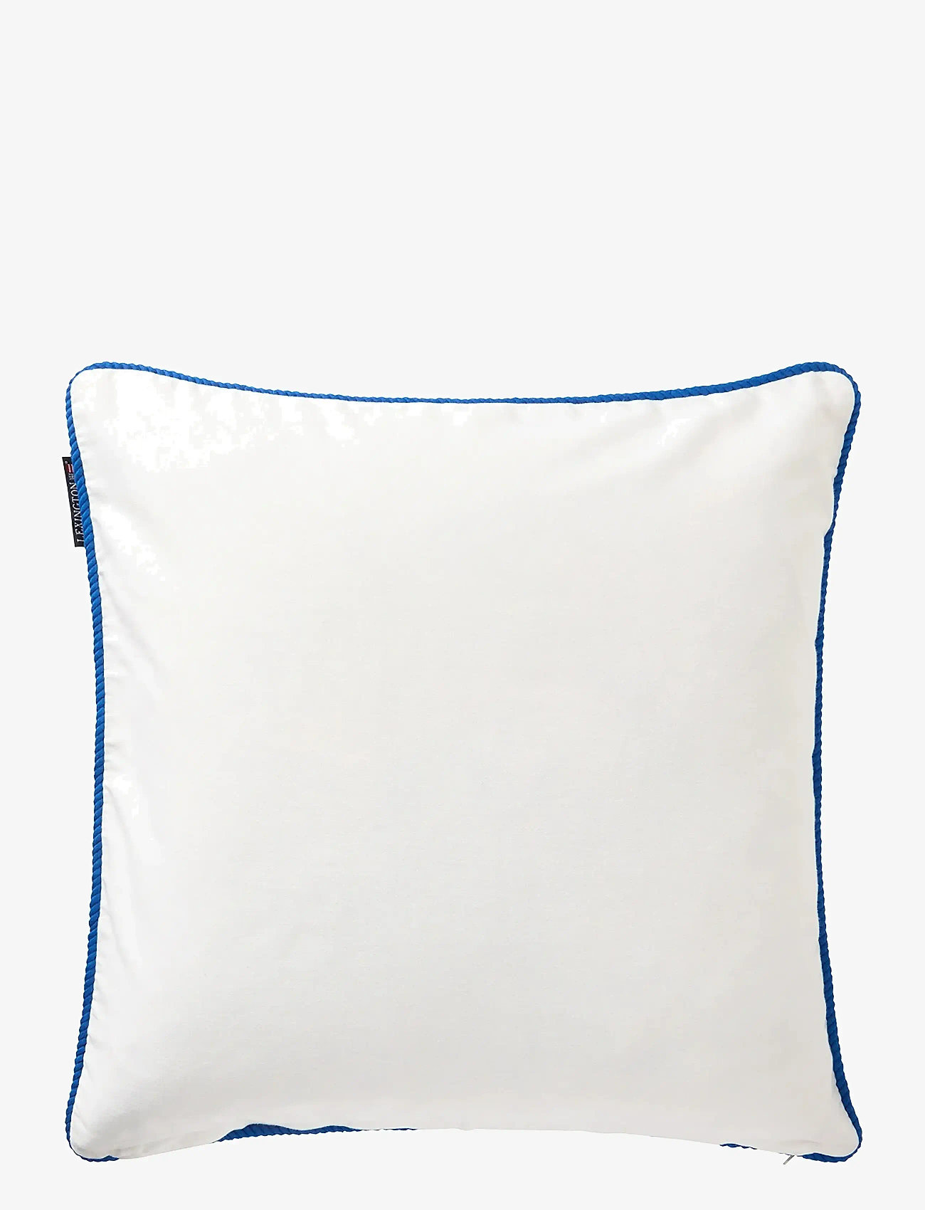 Lexington Home - Flag Organic Cotton Twill Pillow Cover - köp efter pris - white/sea blue - 1