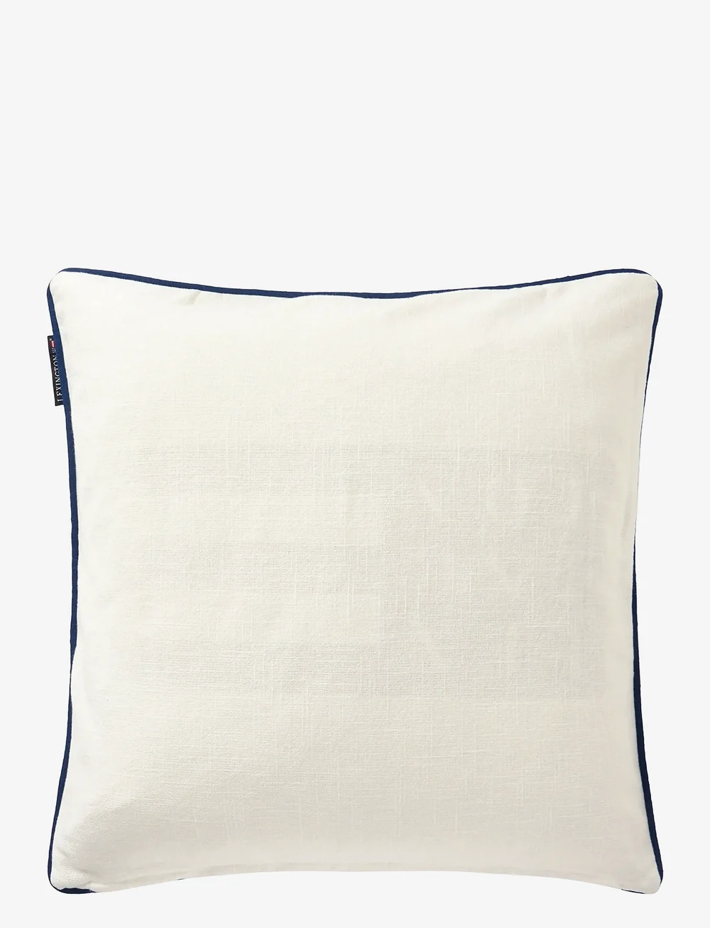 Lexington Home - Beach Life Organic Cotton Canvas Pillow Cover - pudebetræk - white/navy/red - 1