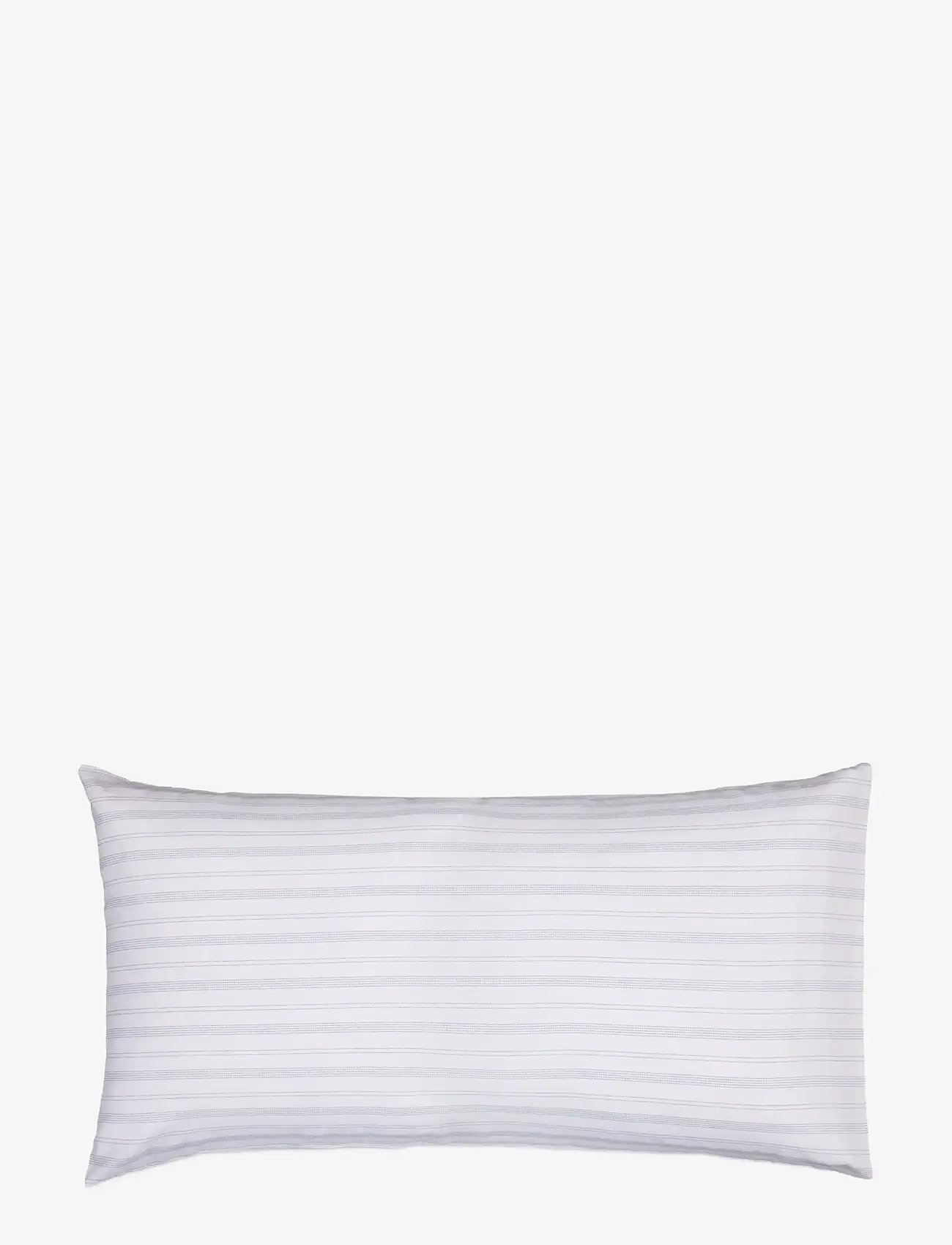 Lexington Home - Striped Lyocell/Cotton Pin Point Oxford Pillowcase - Örngott - white/misty blue - 2