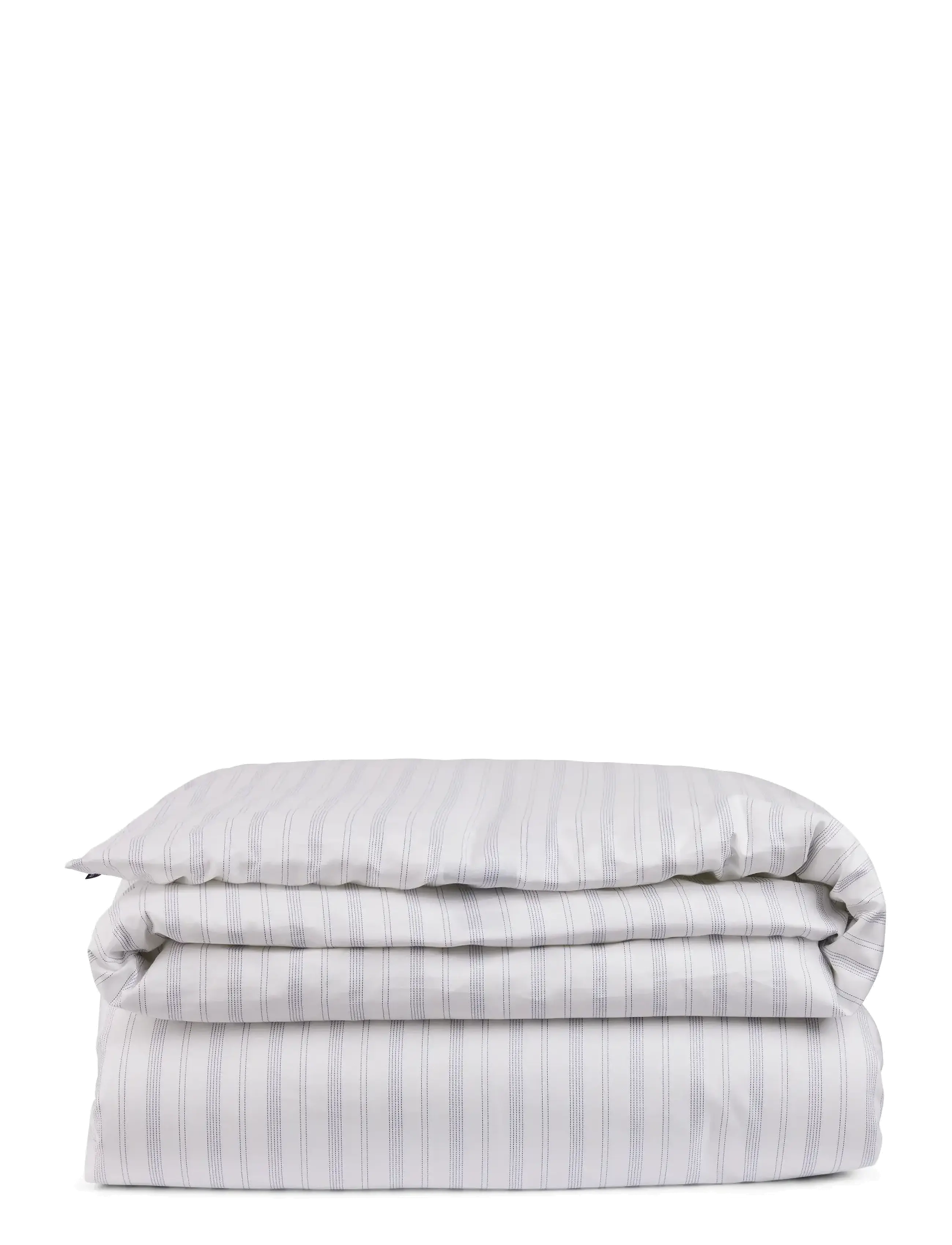 Lexington Home - Striped Lyocell/Cotton Pin Point Oxford Bed Set - osta hinna alusel - white/misty blue - 1