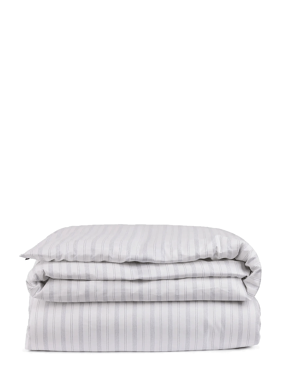 Lexington Home - Striped Lyocell/Cotton Pin Point Oxford Bed Set - osta hinna alusel - white/misty blue - 1