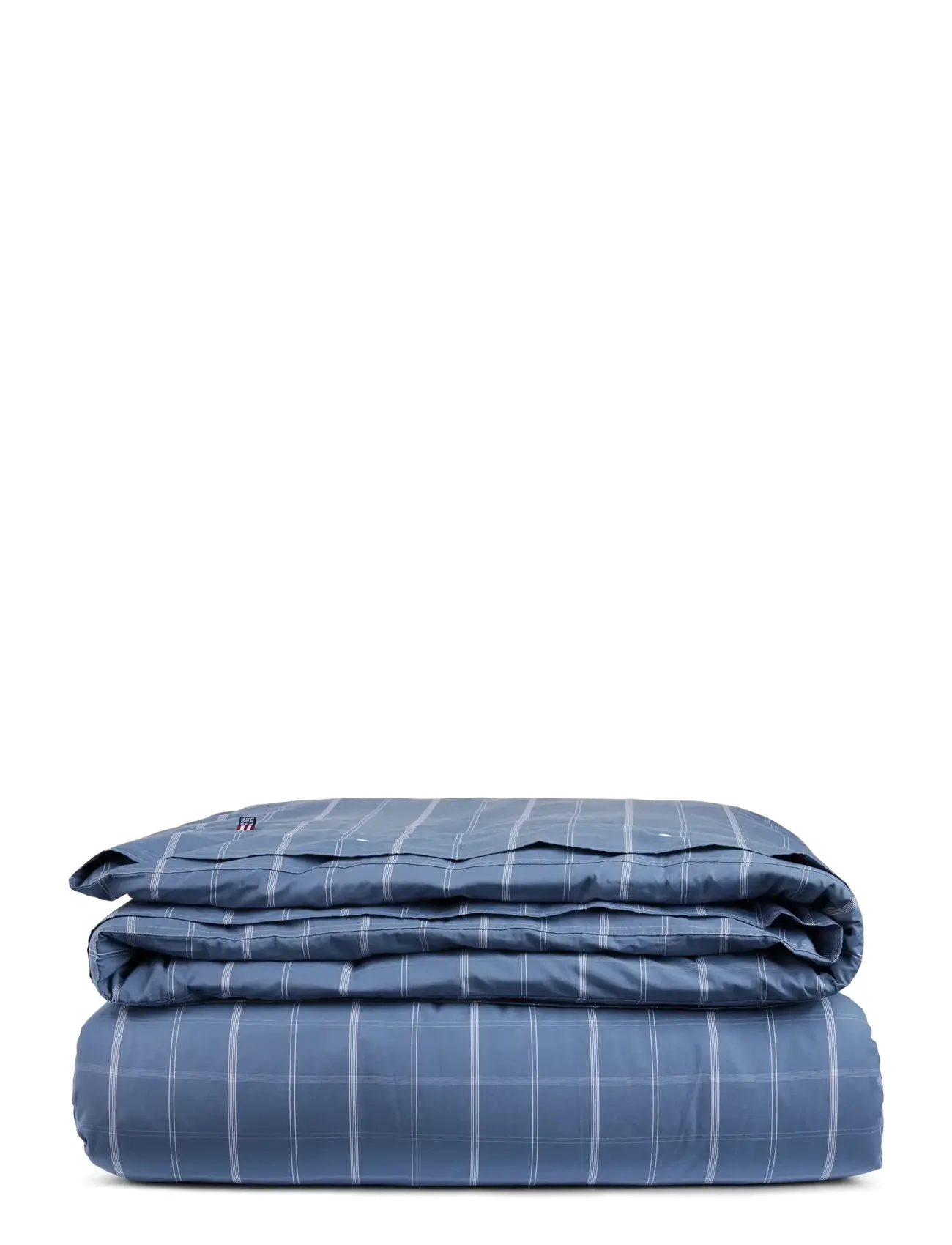 Lexington Home - Checked Cotton Poplin Bed Set - köp efter pris - misty blue/white - 1