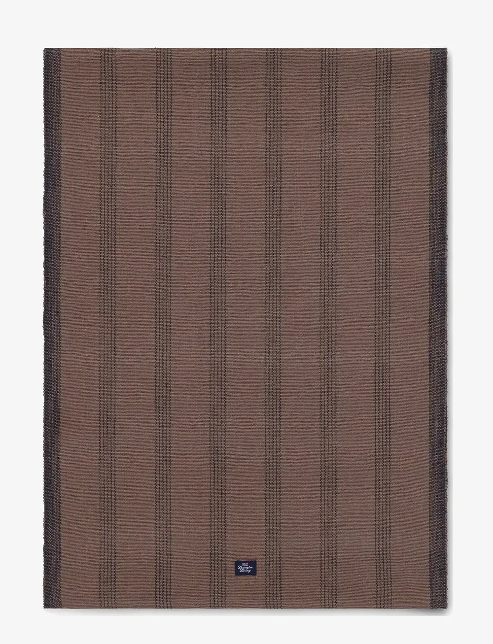 Lexington Home - Striped Organic Cotton Runner - duge & bordløbere - stone/black - 0