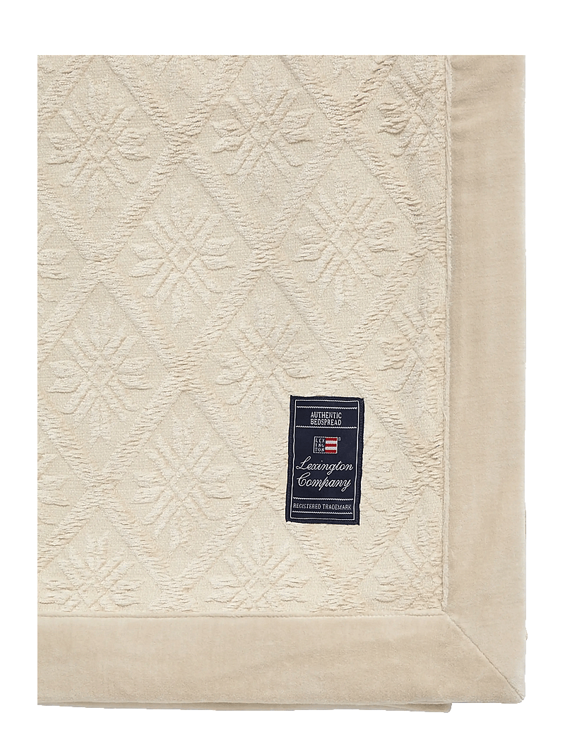 Lexington Home - Jacquard Viscose/Cotton Bedspread - osta hinna alusel - lt beige - 2