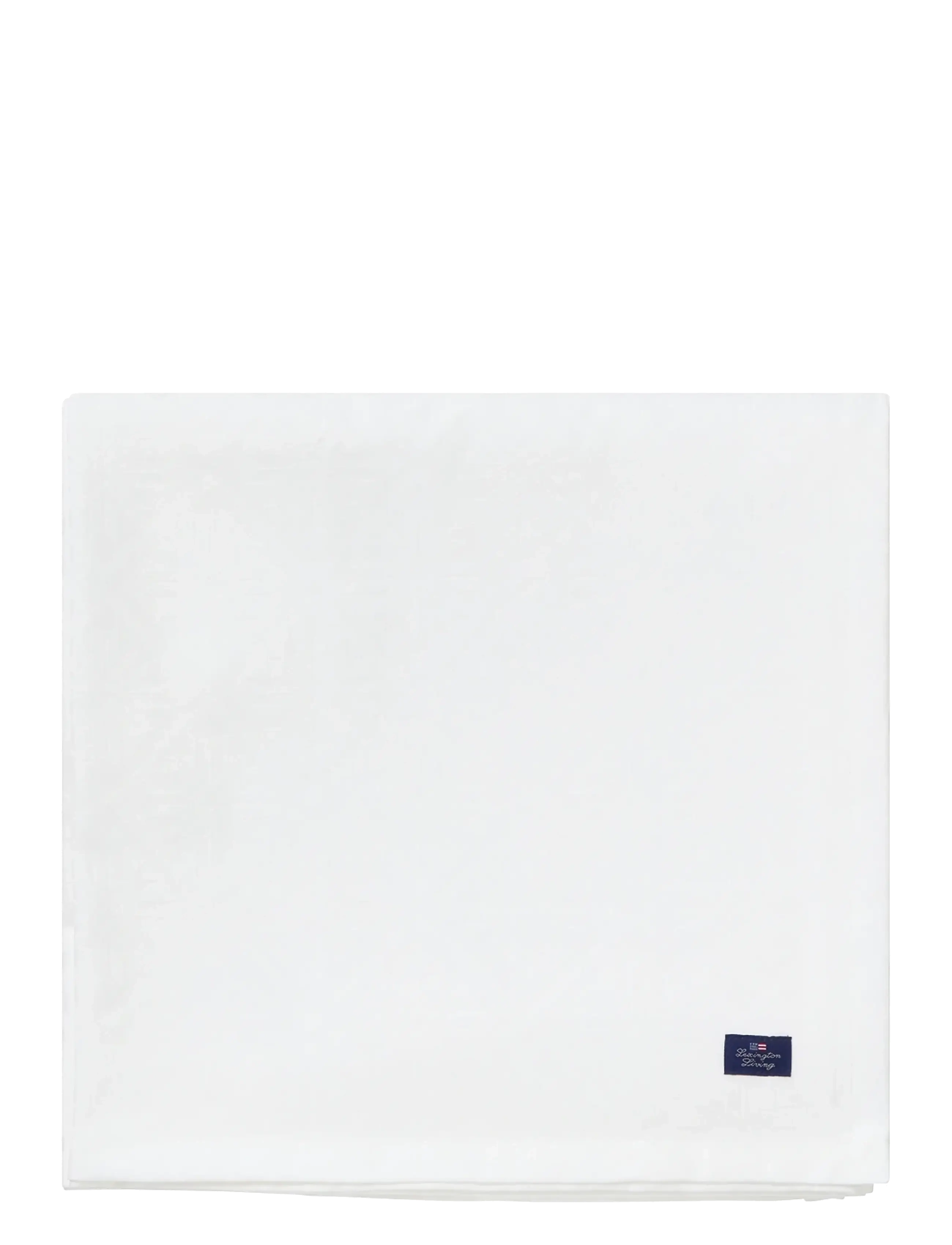 White Jacquard Cotton Tablecloth - WHITE