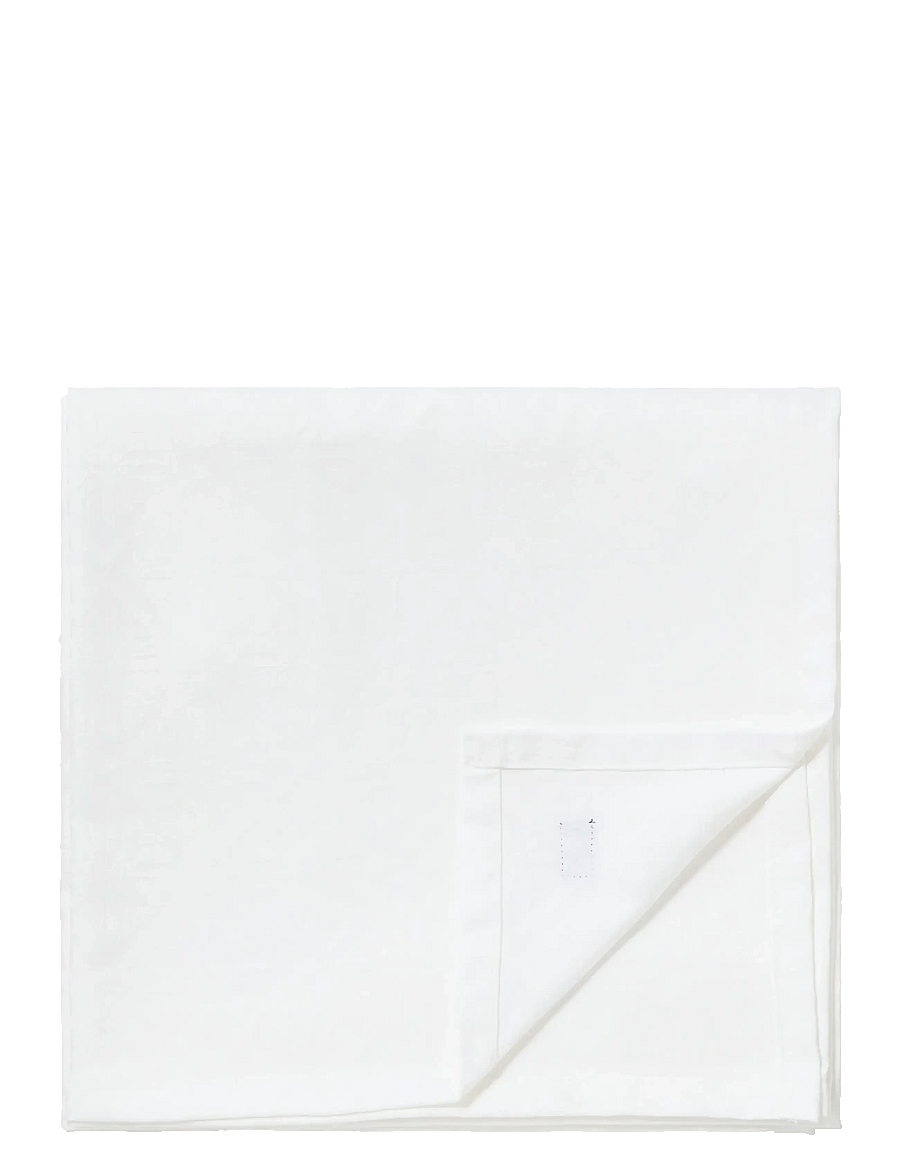 Lexington Home - White Jacquard Cotton Tablecloth - tischdecken & tischläufer - white - 2