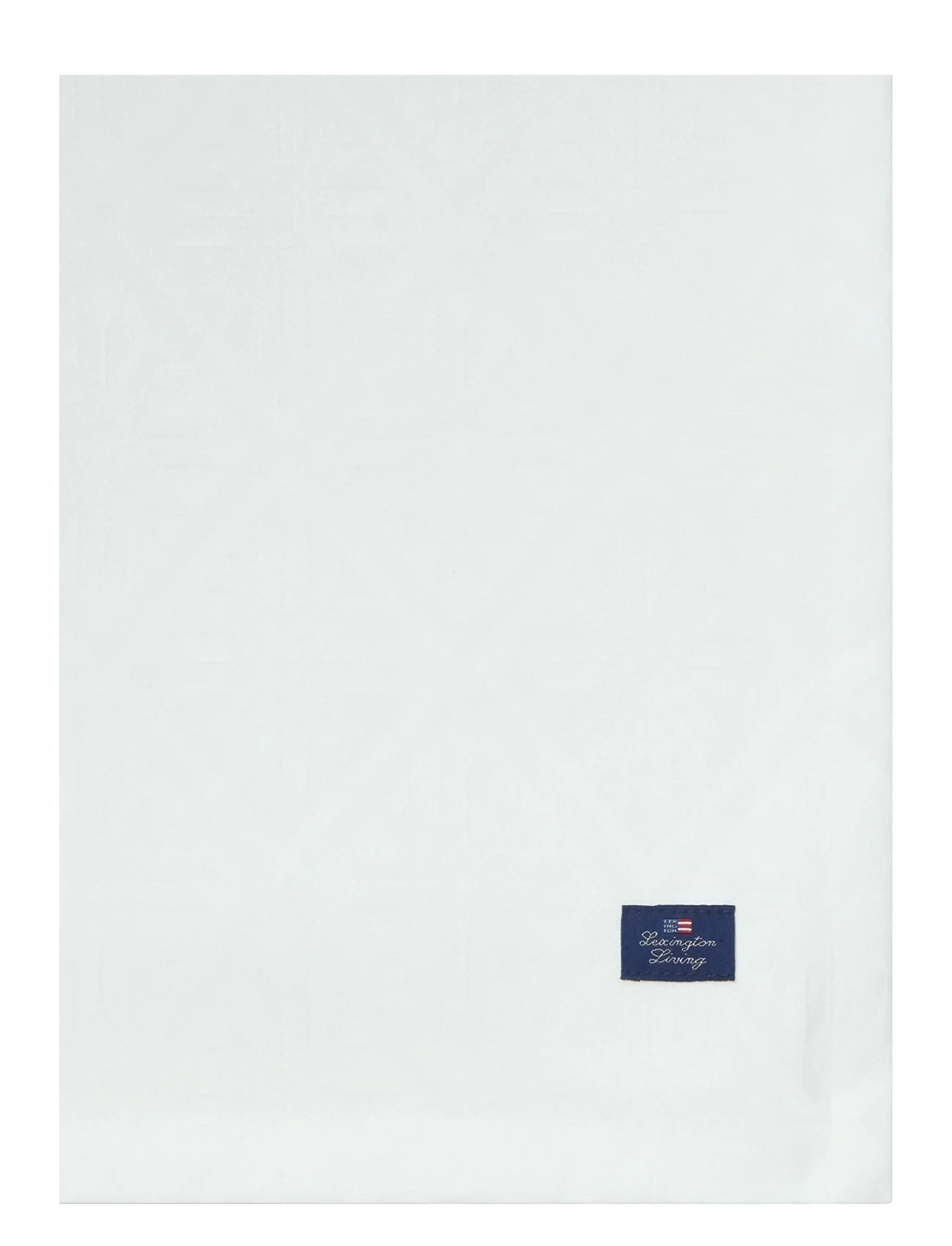 Lexington Home - White Jacquard Cotton Tablecloth - dúkar og dreglar - white - 3