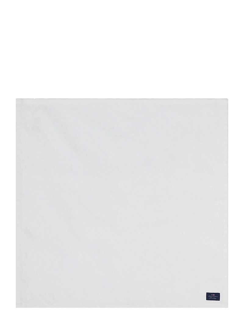Lexington Home - White Jacquard Cotton Napkin - linen- & cotton napkins - white - 1