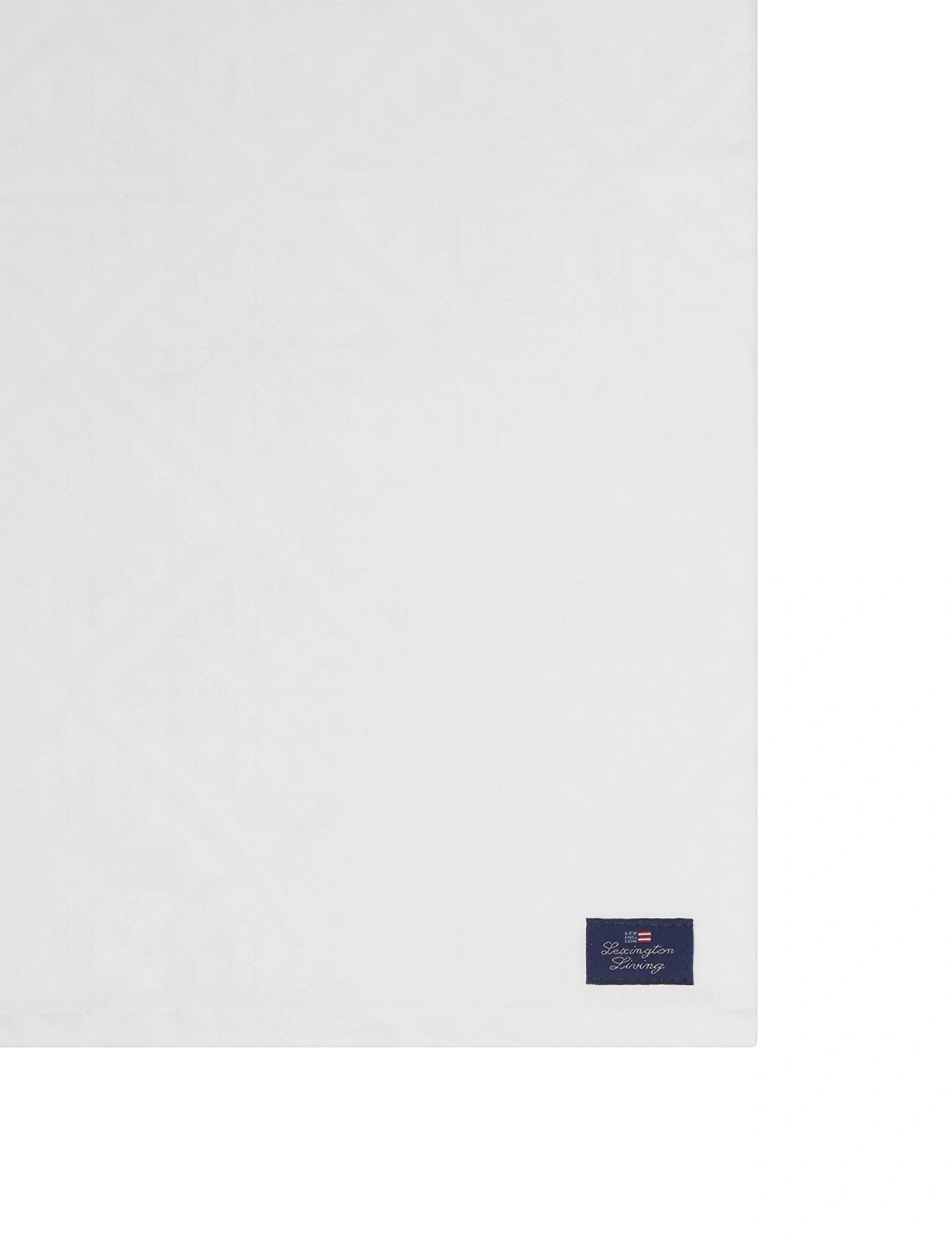 Lexington Home - White Jacquard Cotton Napkin - white - 2