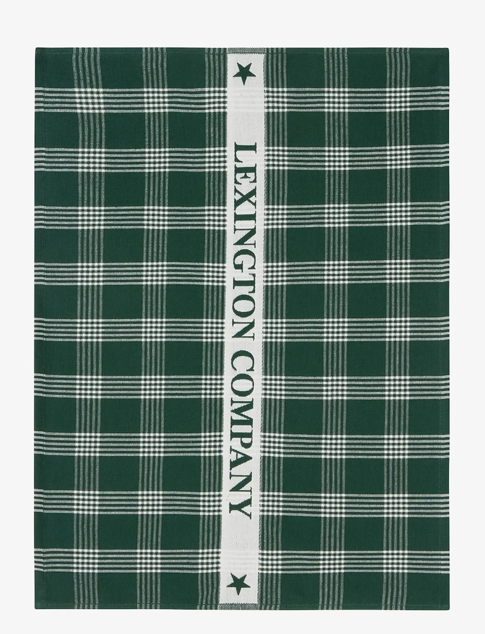 Lexington Home - Lexington Org Cotton Terry Kitchen Towel - juletekstiler - green/white - 0