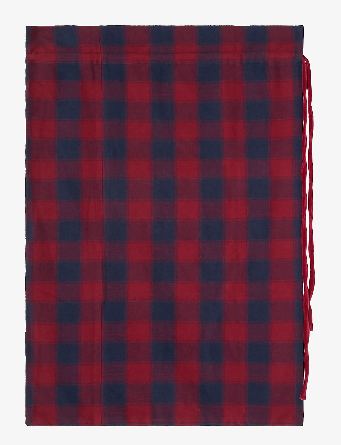 Lexington Home - Org Cotton Flannel Christmas Gift Sack - nach preis einkaufen - dk blue/red - 1