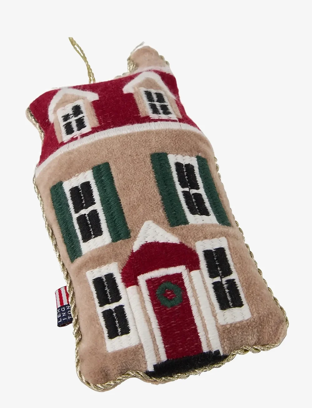 Lexington Home - House Org Cotton Velvet Ornament - osta hinna alusel - multi - 1