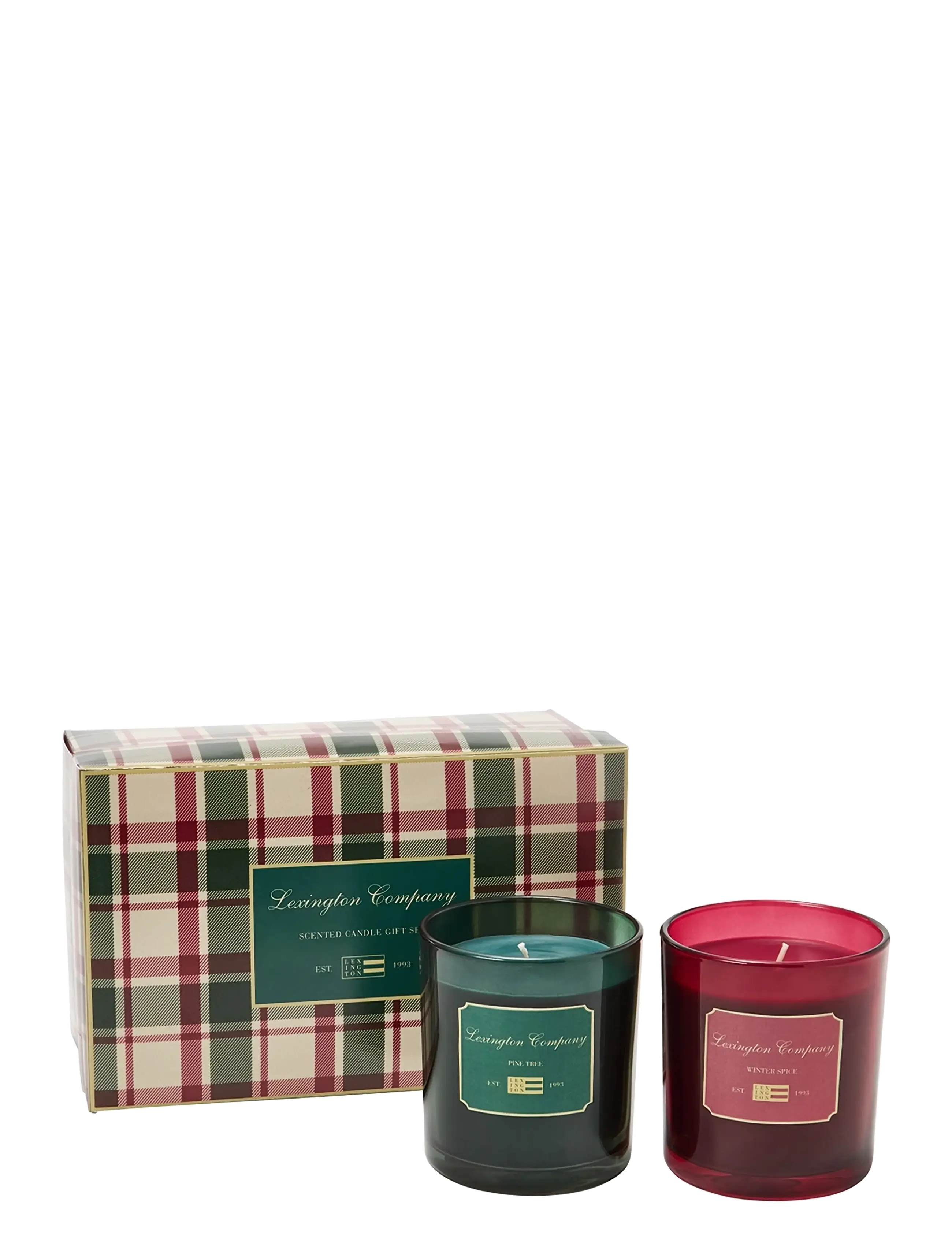 Lexington Home Scented Candle Holiday Gift Set - Valentine's day - GREEN/RED / multi