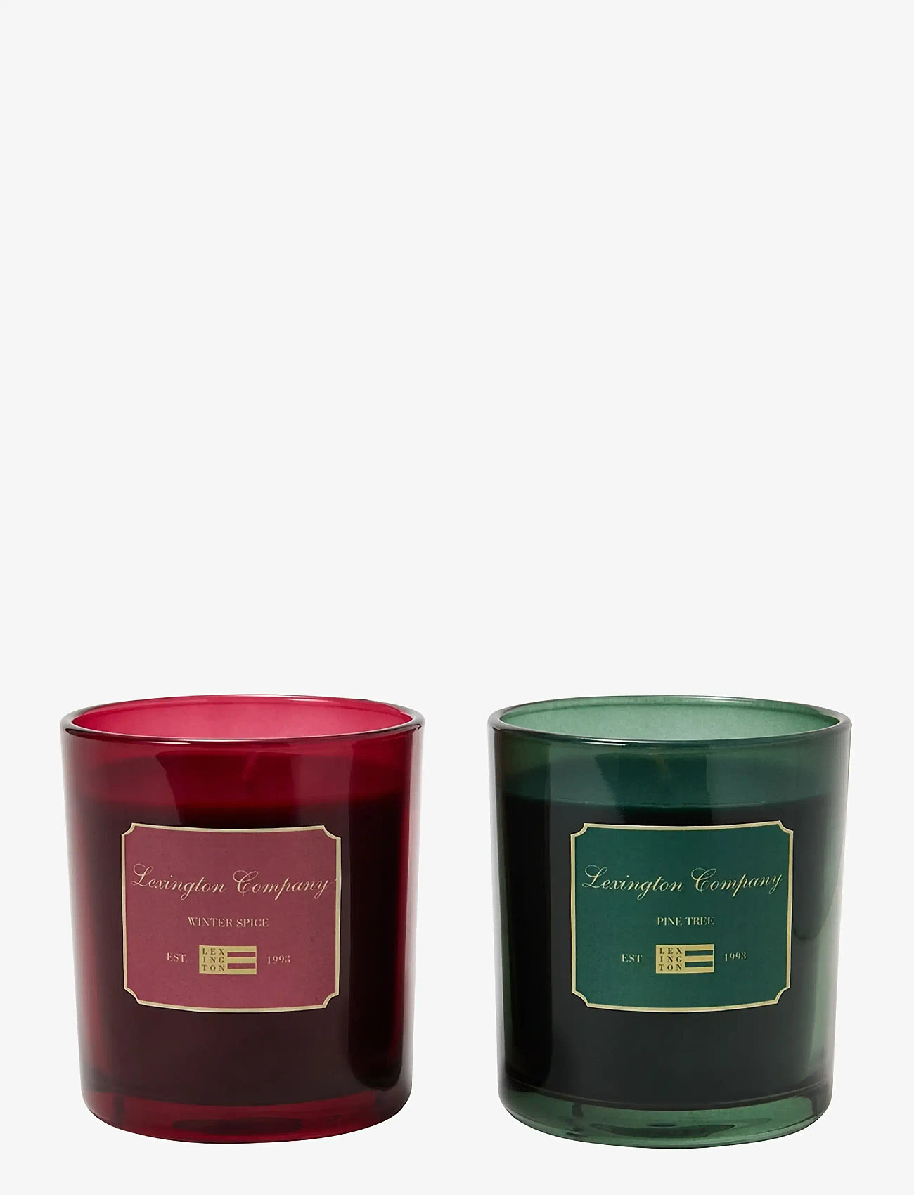 Lexington Home - Scented Candle Holiday Gift Set - køb efter pris - green/red - 1