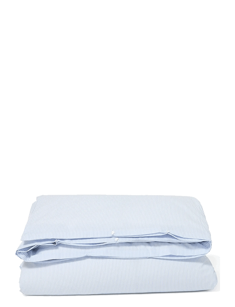 Lexington Home - Blue/White Striped Cotton Sateen Bed Set - blue/white - 1