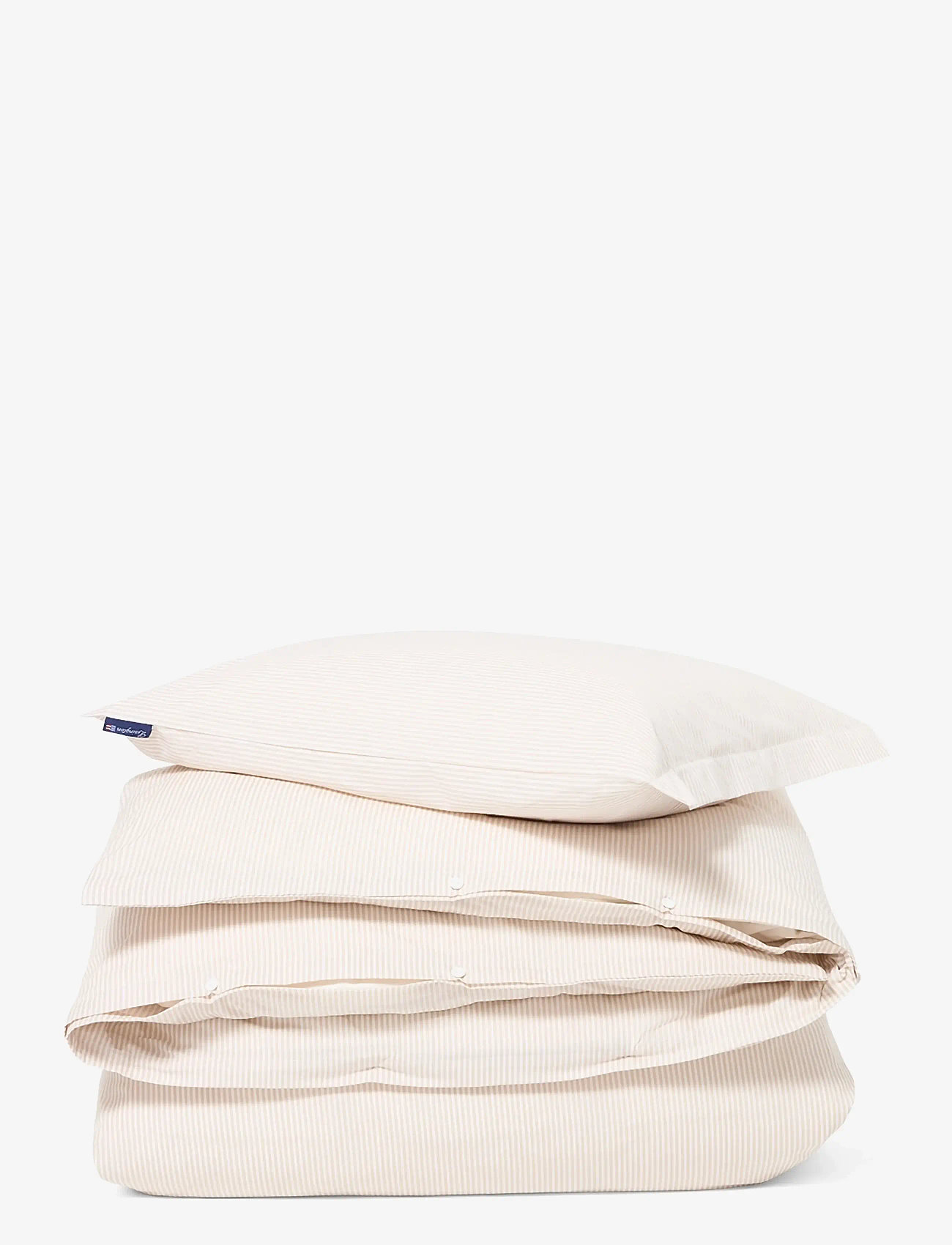 Lexington Home - Beige/White Striped Cotton Sateen Bed Set - bed sets - beige/white - 0