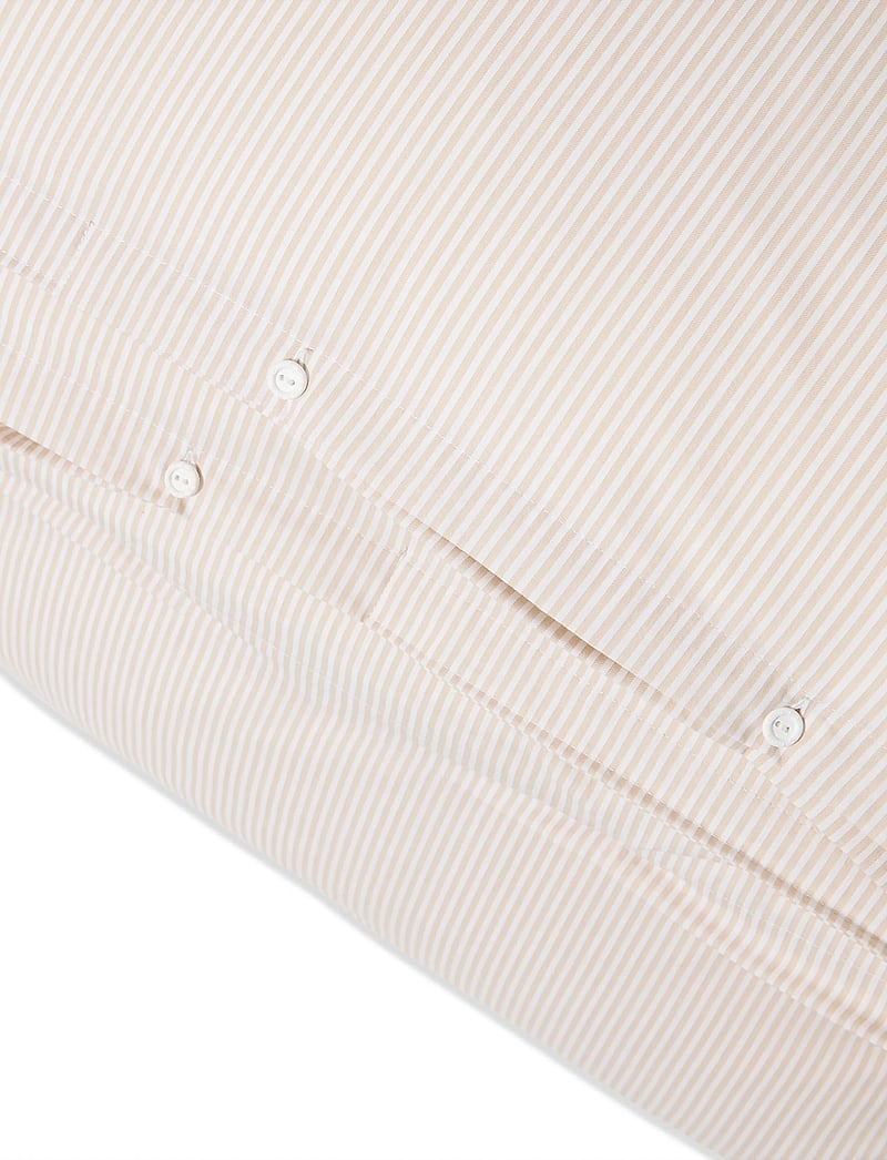 Lexington Home - Beige/White Striped Cotton Sateen Bed Set - bed sets - beige/white - 4