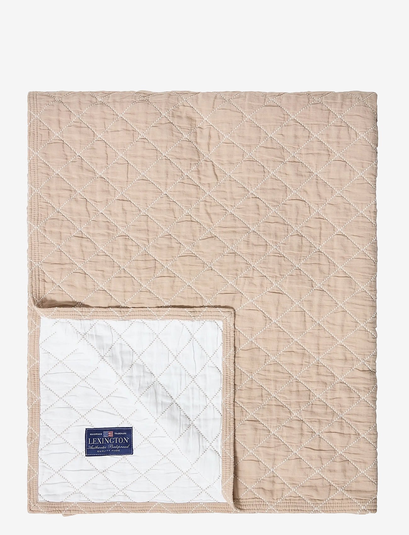 Lexington Home Jacquard Organic Cotton Bedspread - Beige - 160X240