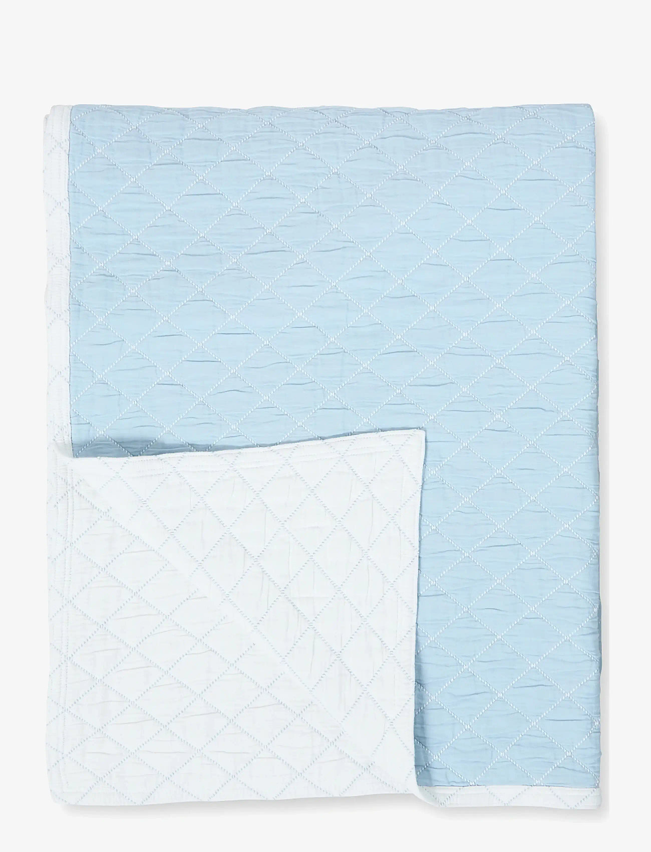 Lexington Home - Jacquard Organic Cotton Bedspread - Överkast - white/blue - 1