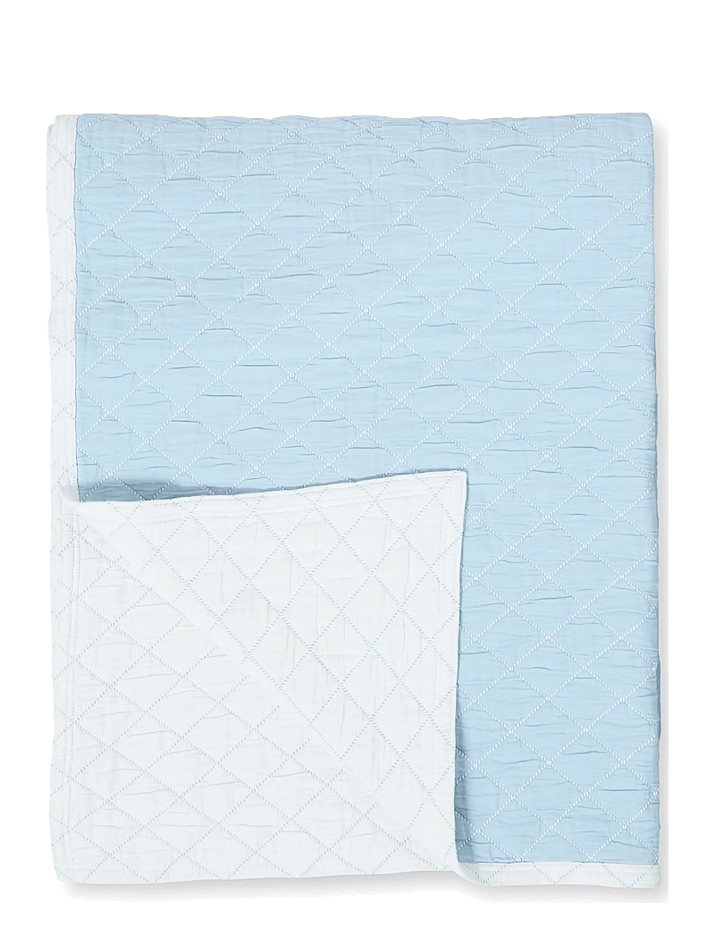 Lexington Home - Jacquard Organic Cotton Bedspread - Överkast - white/blue - 1