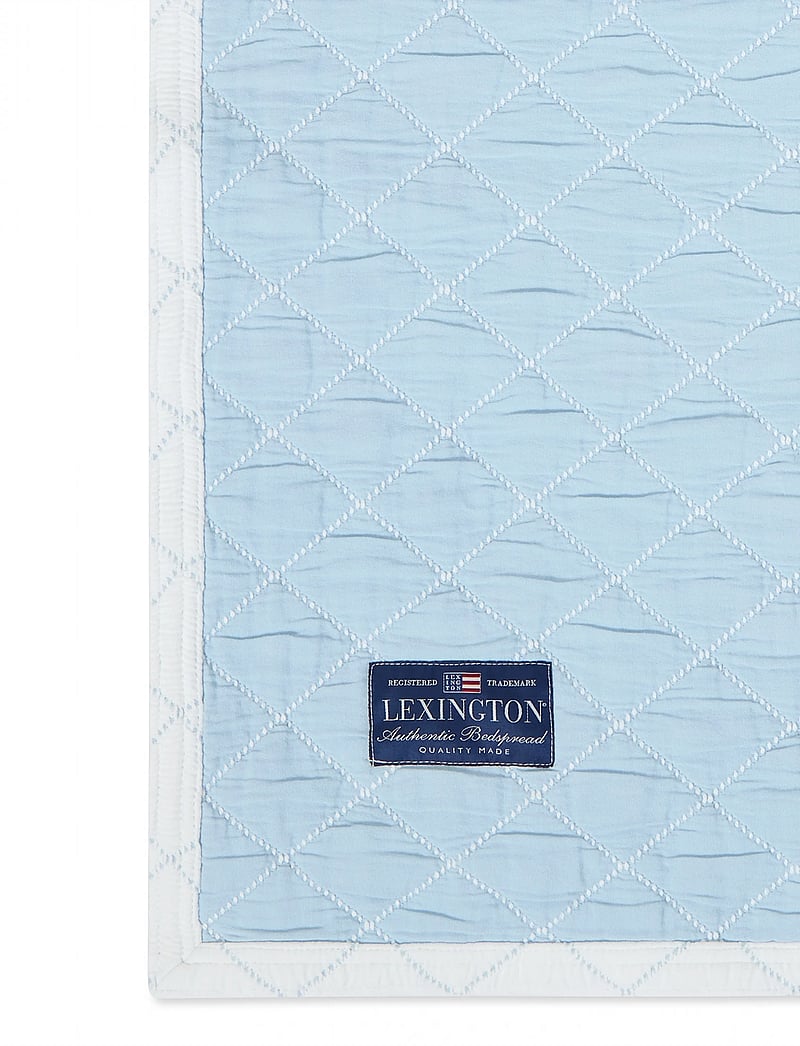 Lexington Home - Jacquard Organic Cotton Bedspread - Överkast - white/blue - 3