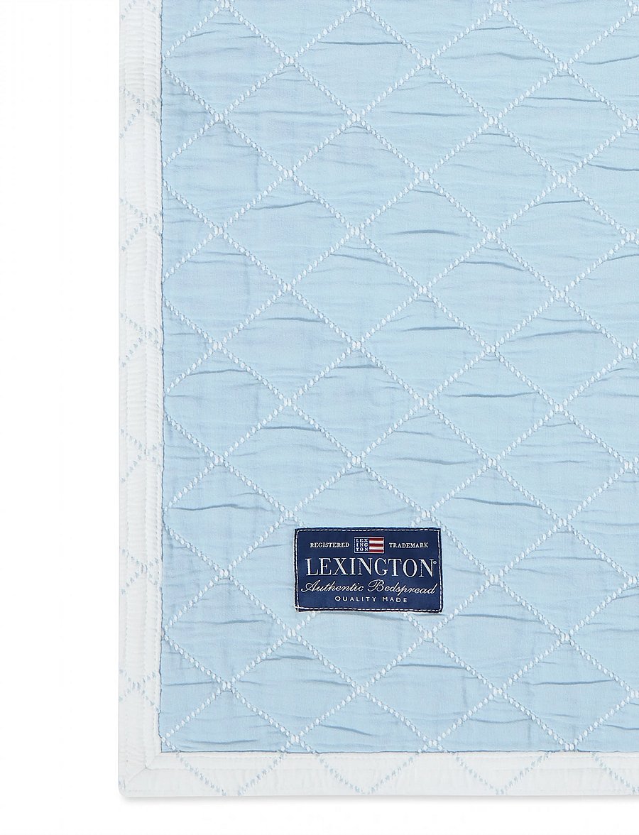Lexington Home - Jacquard Organic Cotton Bedspread - tagesdecken - white/blue - 3