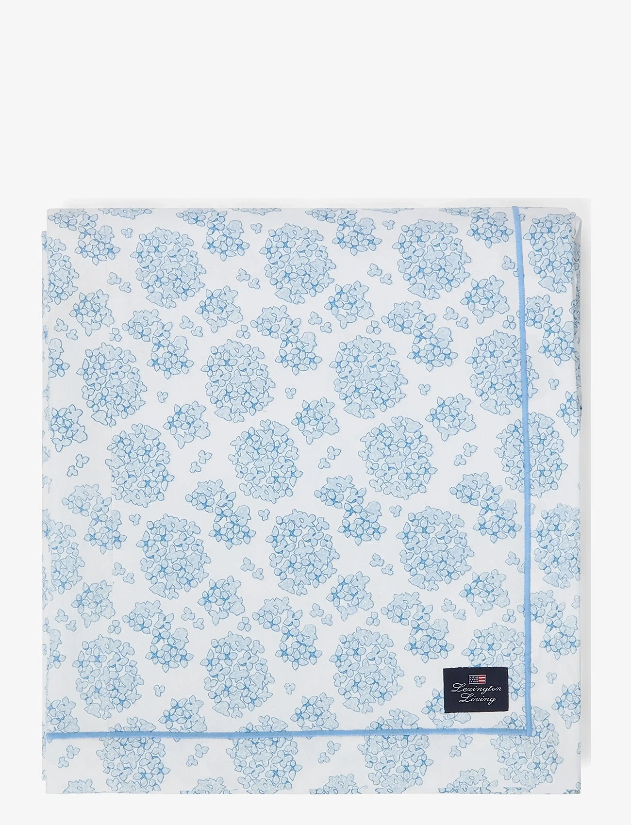 Lexington Home - Floral Printed Organic Cotton Tablecloth - dukar & löpare - blue/white - 0