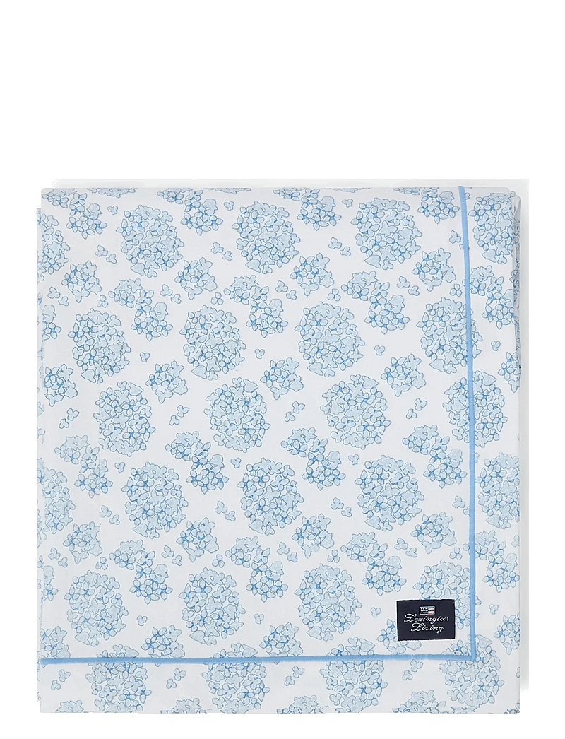 Lexington Home - Floral Printed Organic Cotton Tablecloth - dukar & löpare - blue/white - 0