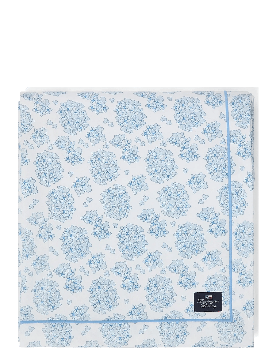 Lexington Home - Floral Printed Organic Cotton Tablecloth - laudlinad - blue/white - 1