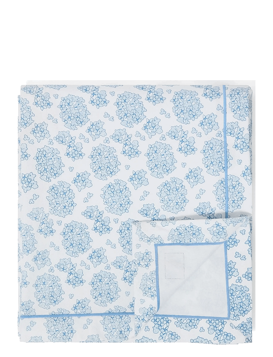 Lexington Home - Floral Printed Organic Cotton Tablecloth - laudlinad - blue/white - 2