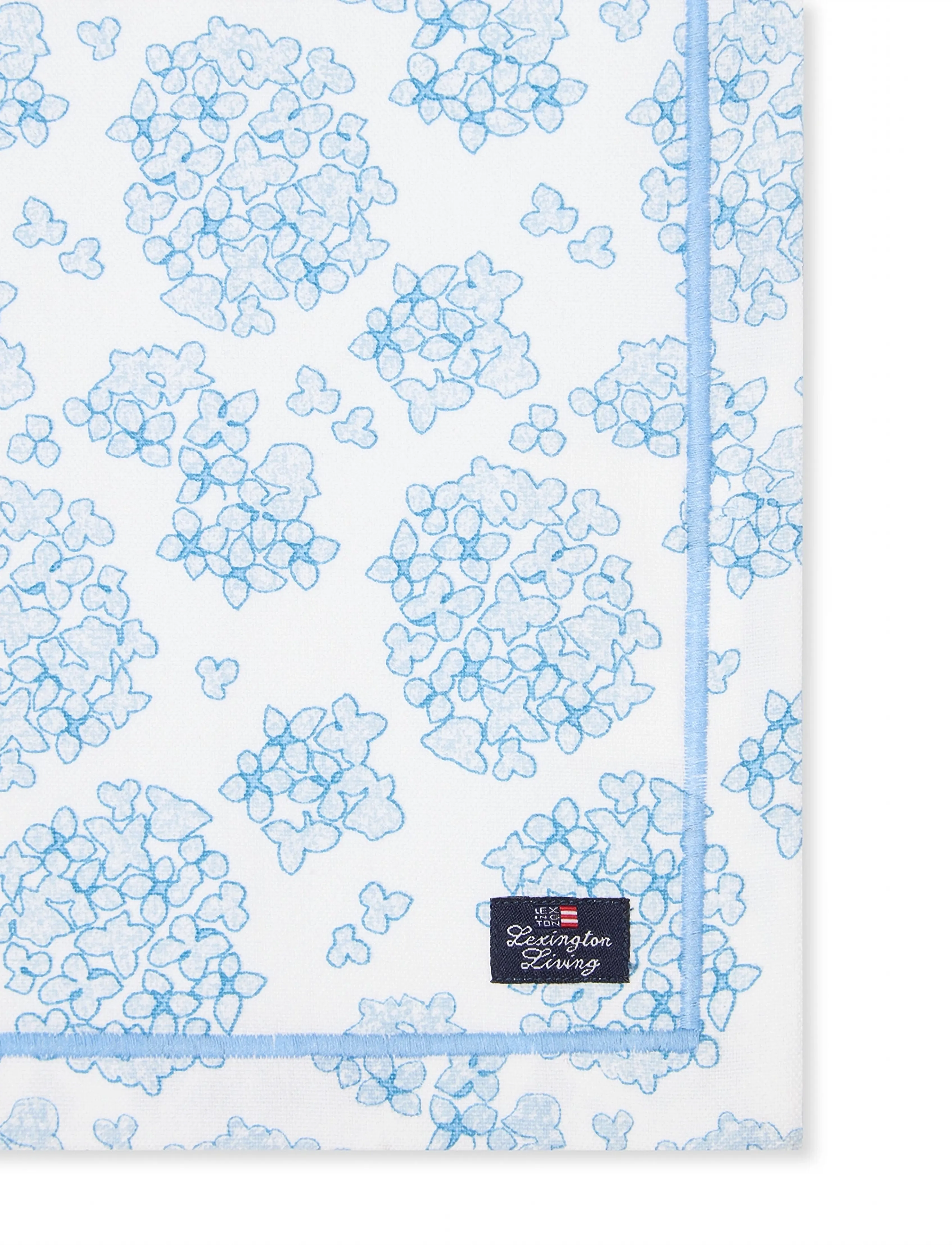 Lexington Home - Floral Printed Organic Cotton Tablecloth - nappes et chemins de table - blue/white - 4