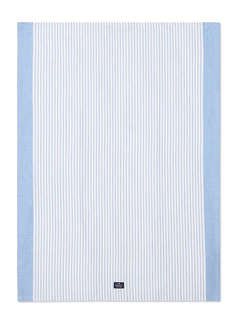 Lexington Home - Striped Linen/Cotton Kitchen Towel - blue/white - 0