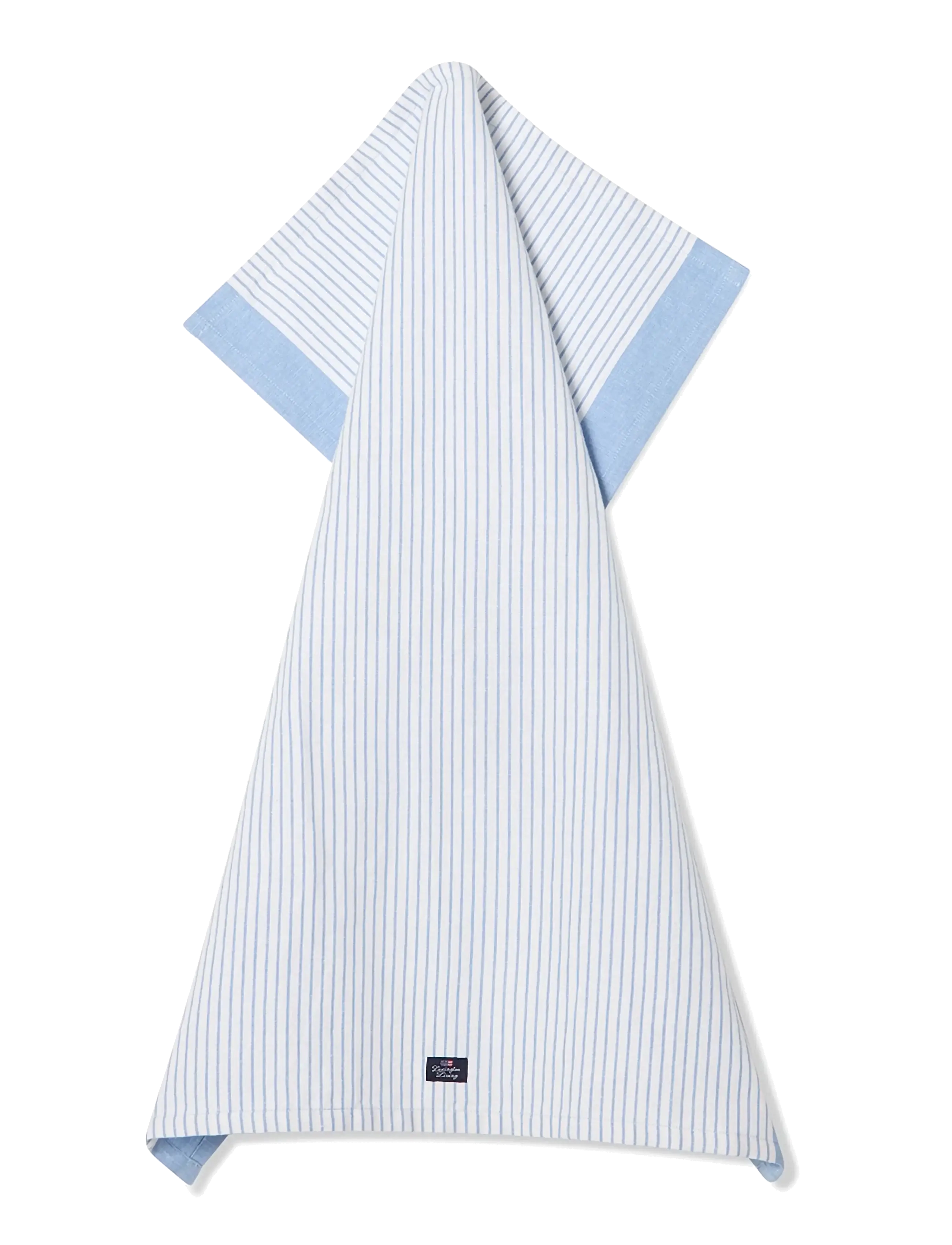 Lexington Home - Striped Linen/Cotton Kitchen Towel - küchenhandtücher - blue/white - 1