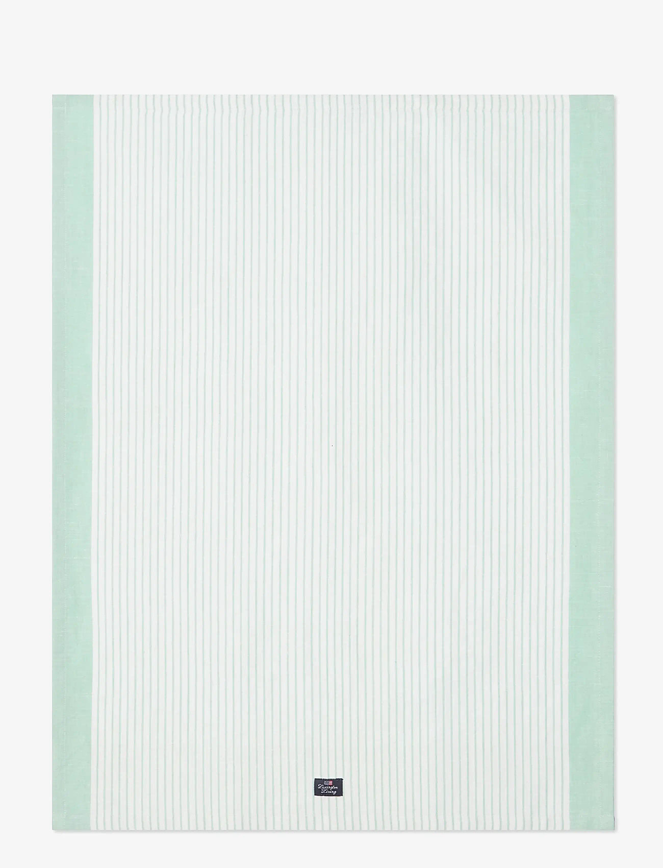 Lexington Home - Striped Linen/Cotton Kitchen Towel - kökshanddukar - green/white - 0