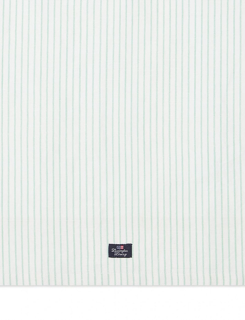Lexington Home - Striped Linen/Cotton Kitchen Towel - kökshanddukar - green/white - 2