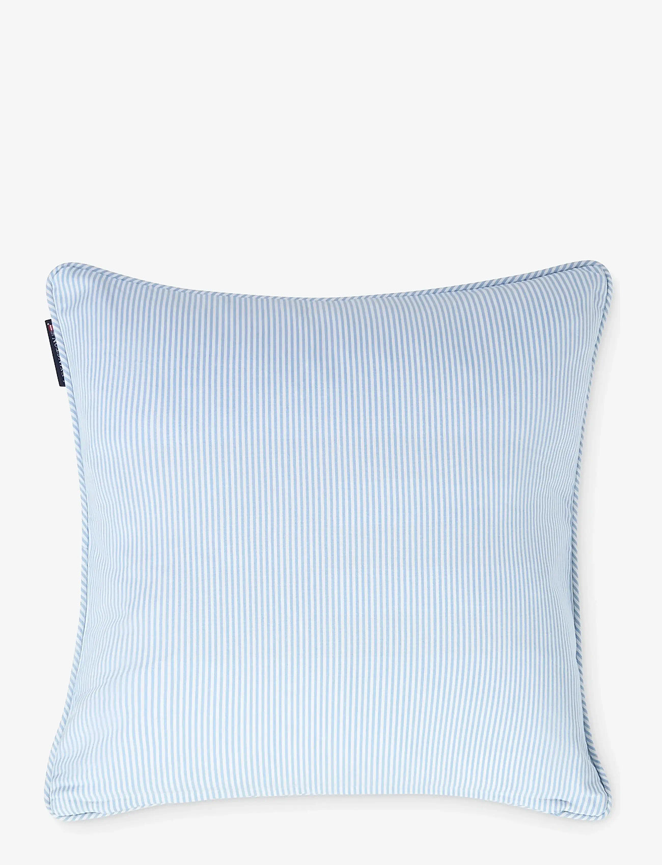 Lexington Home - Blue/White Striped Organic Cotton Pillow Cover - blue/white - 1