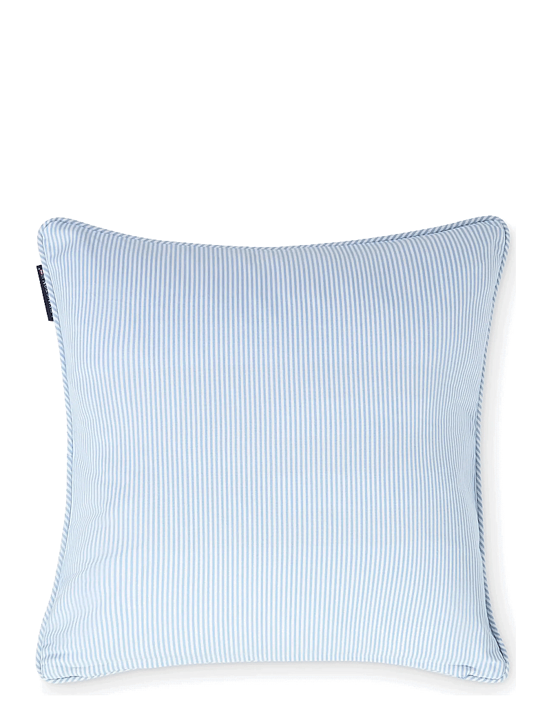 Lexington Home - Blue/White Striped Organic Cotton Pillow Cover - blue/white - 1