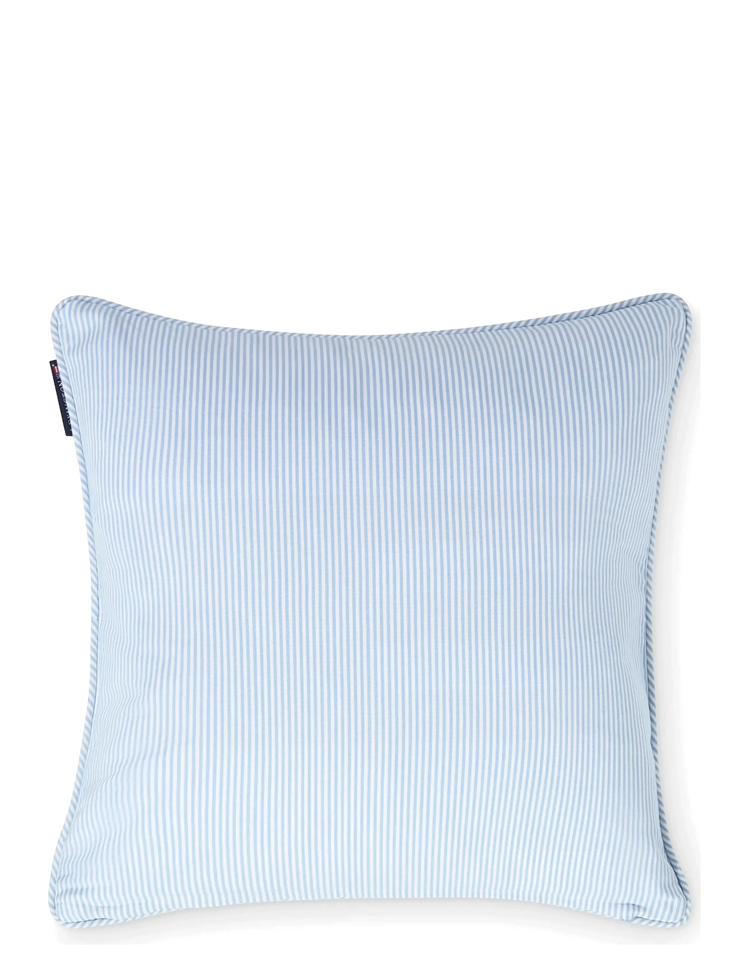 Lexington Home - Blue/White Striped Organic Cotton Pillow Cover - blue/white - 2