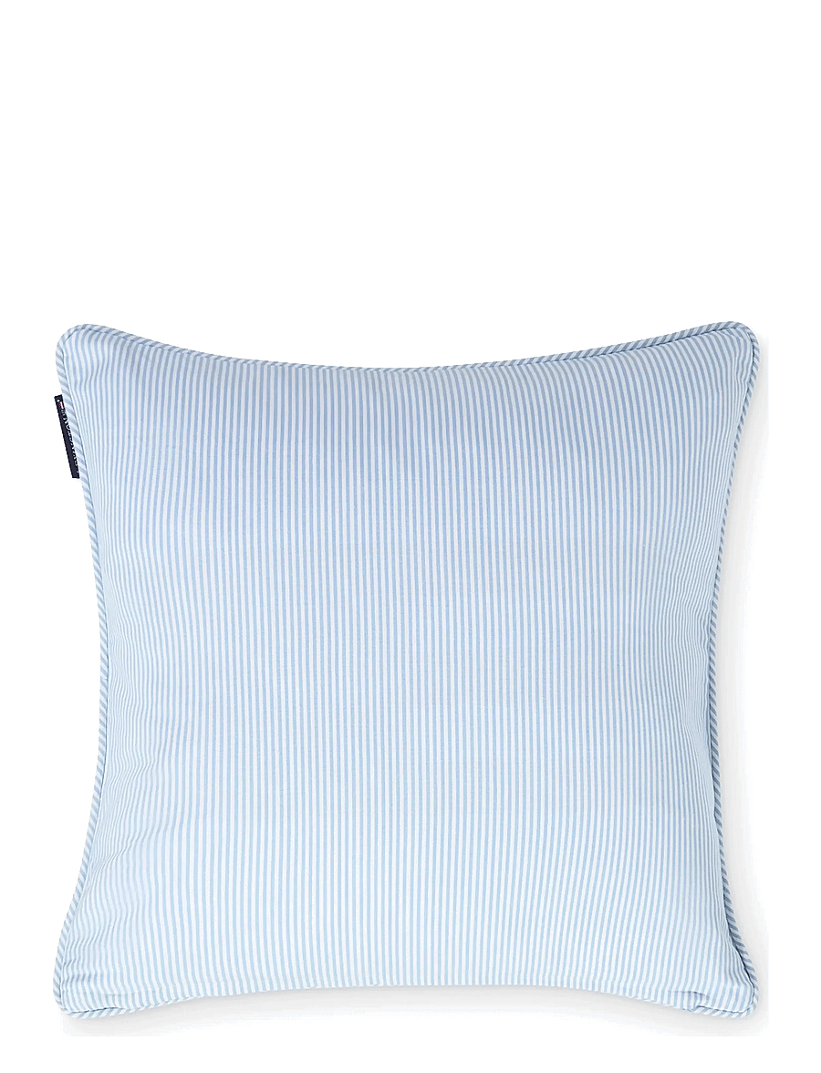 Lexington Home - Blue/White Striped Organic Cotton Pillow Cover - blue/white - 2
