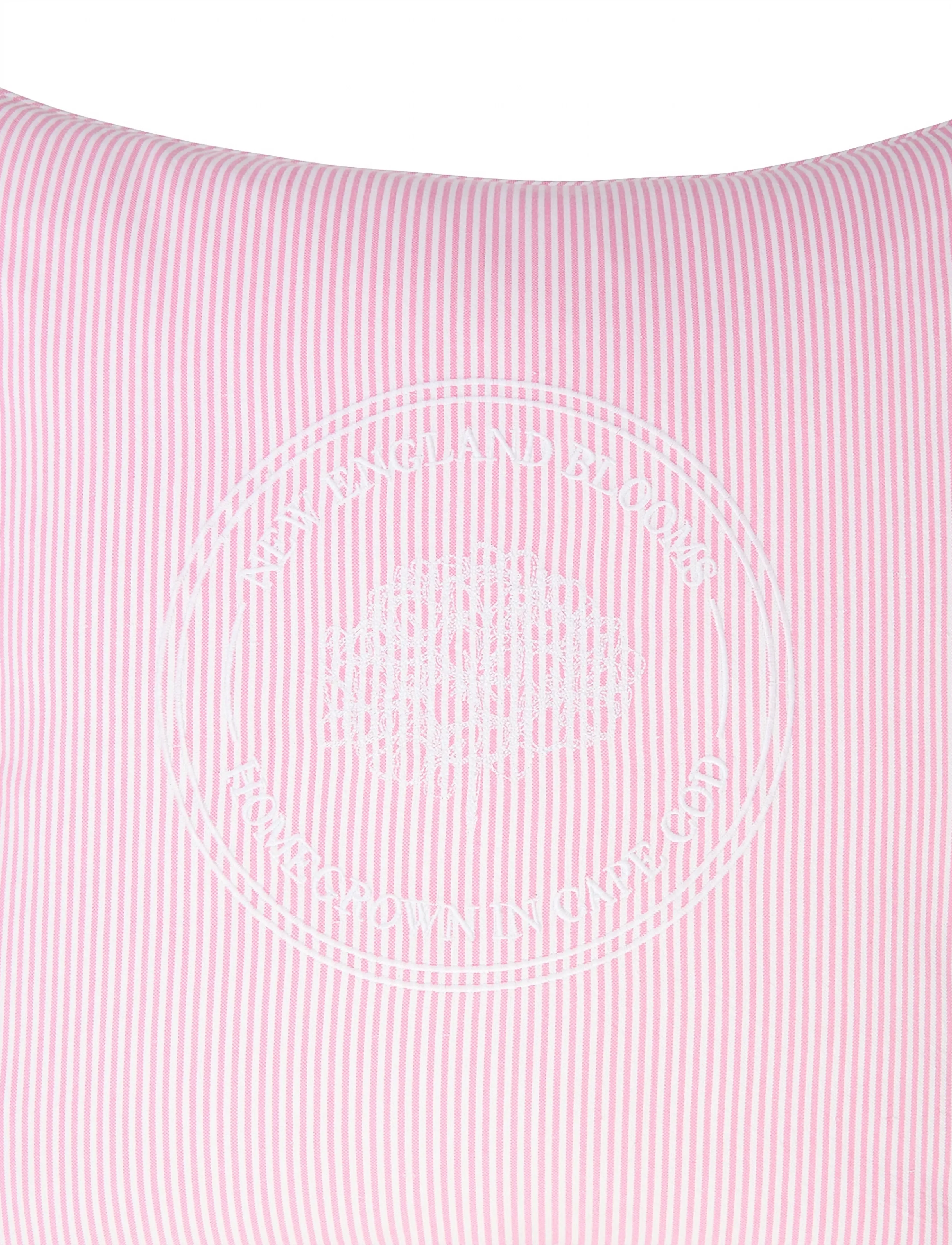 Lexington Home - Pink/White Striped Organic Cotton Pillow Cover - kissenbezüge - pink/white - 3