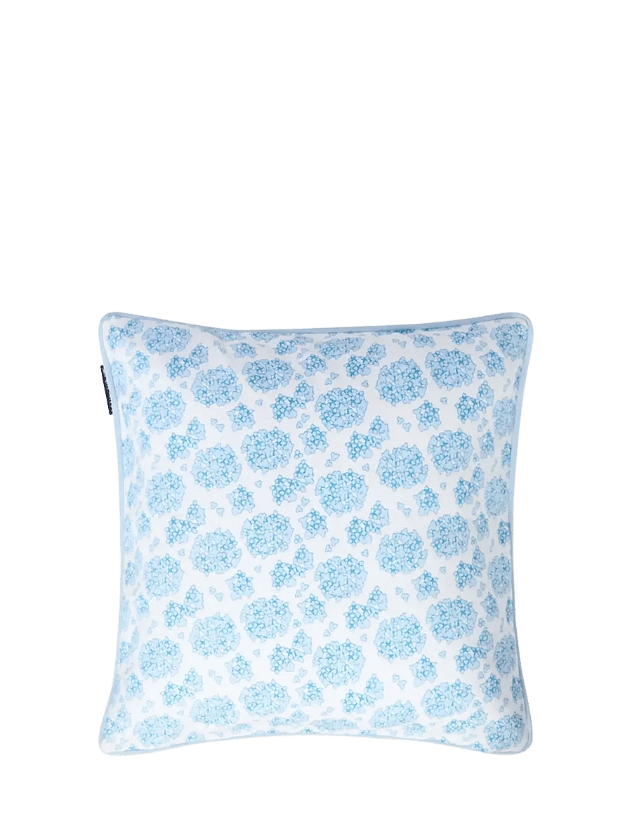 Lexington Home - Floral Printed Organic Cotton Pillow Cover - kissenbezüge - blue/white - 2