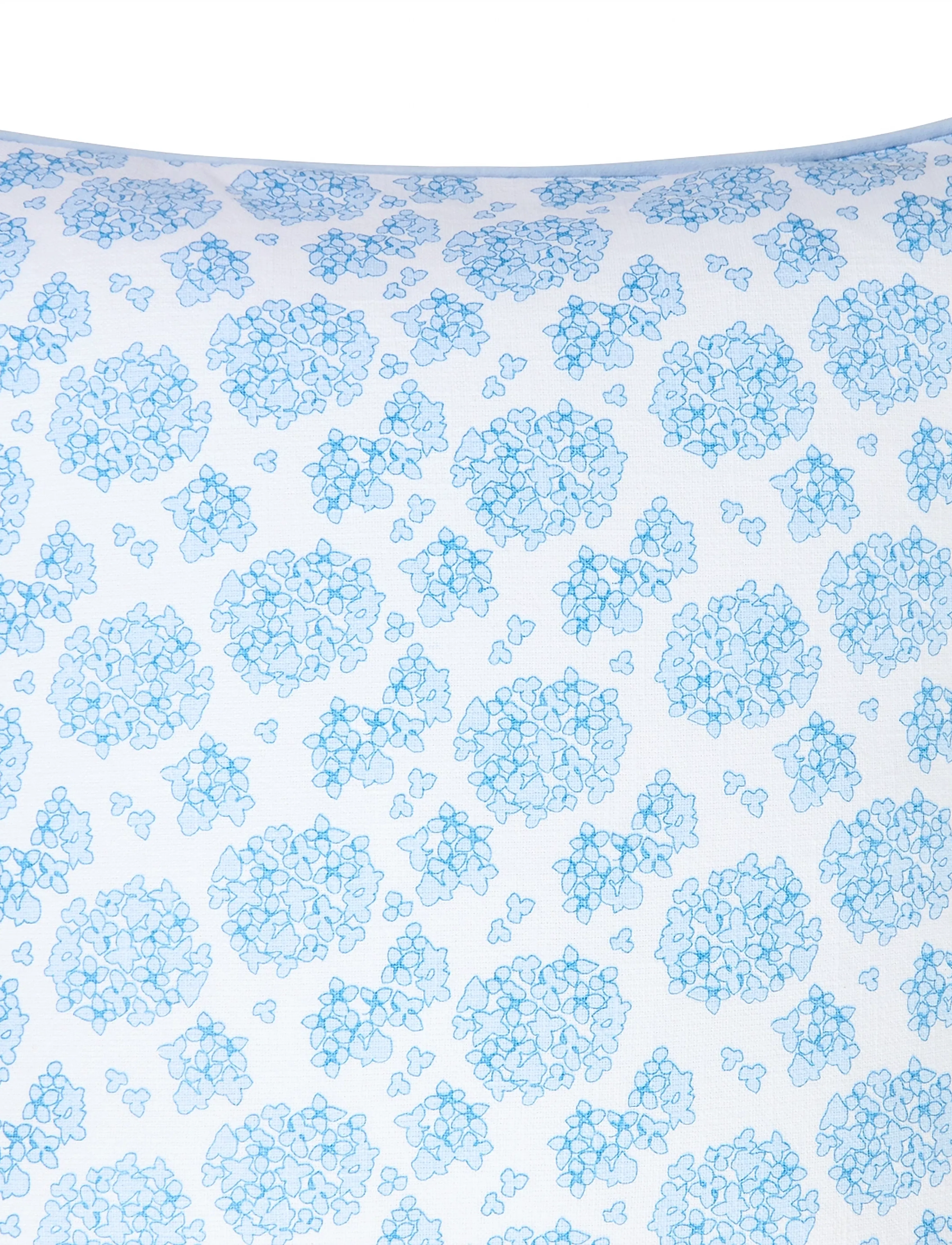 Lexington Home - Floral Printed Organic Cotton Pillow Cover - cushion covers - blue/white - 3