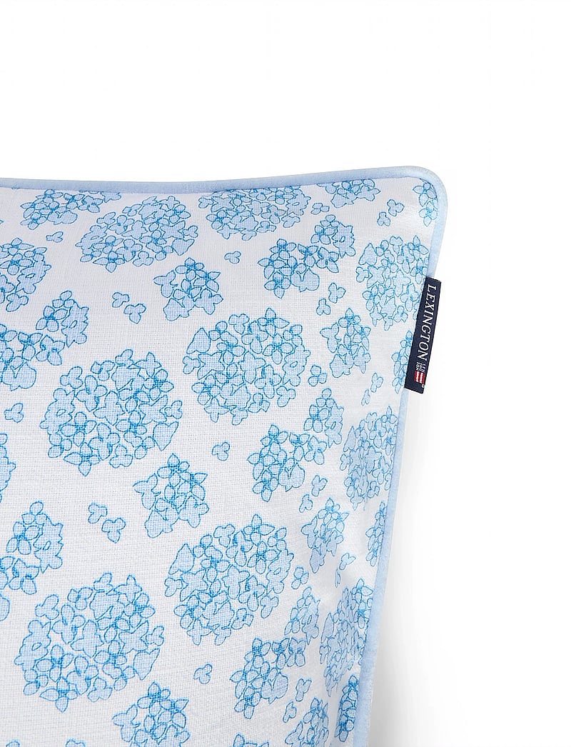 Lexington Home - Floral Printed Organic Cotton Pillow Cover - kuddfodral - blue/white - 4