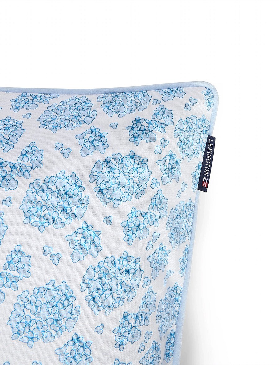 Lexington Home - Floral Printed Organic Cotton Pillow Cover - kissenbezüge - blue/white - 4
