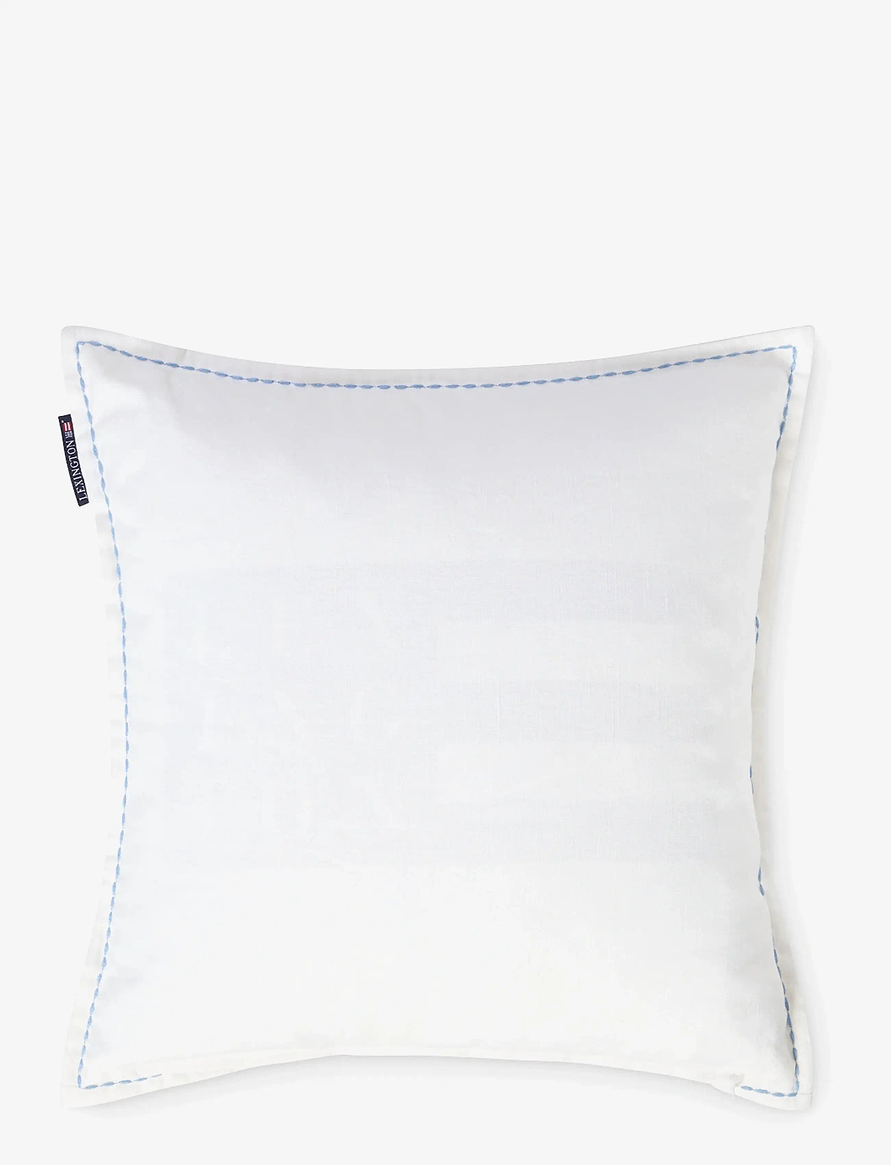 Lexington Home - Floral Embroidered Linen/Cotton Pillow Cover - kissenbezüge - white/green/blue - 2