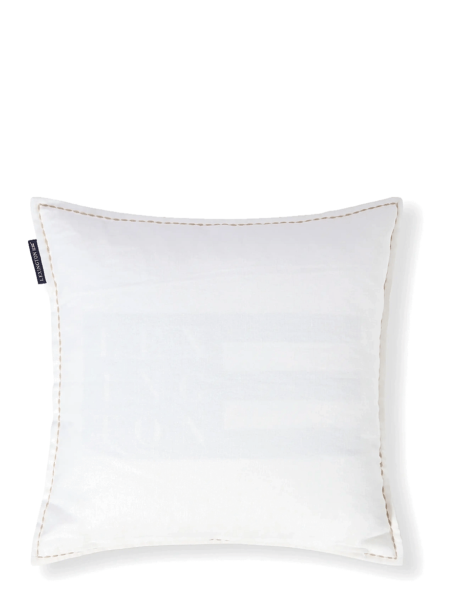 Lexington Home - Floral Embroidered Linen/Cotton Pillow Cover - kissenbezüge - white/green/white - 2