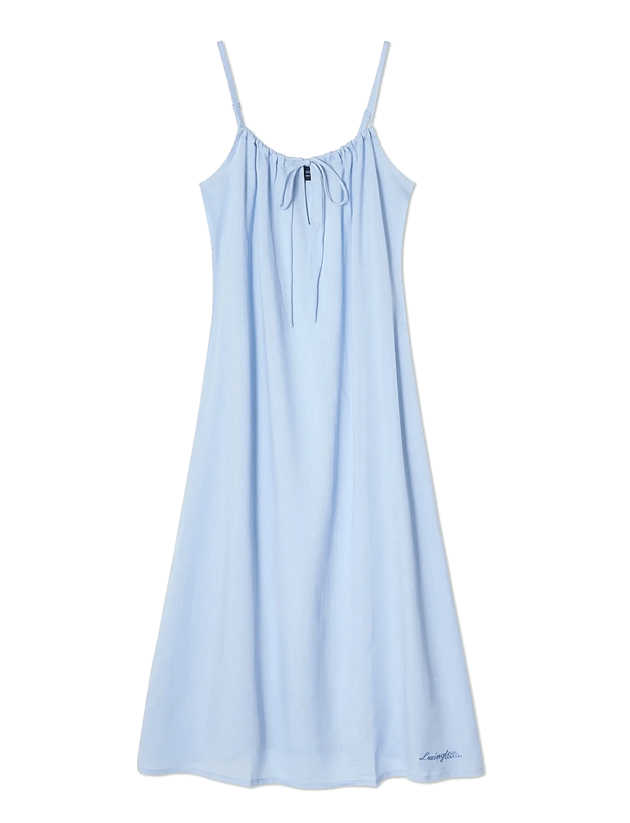 Lexington Home - Lyocell Nightgown - nachthemden - light blue - 1